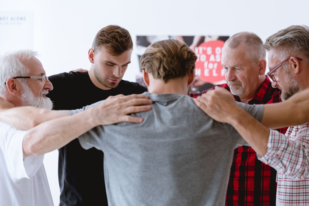 men in recovery